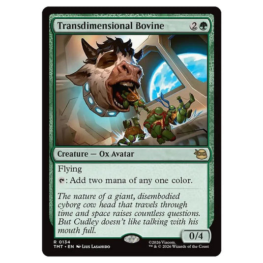 Magic The Gathering - Teenage Mutant Ninja Turtles - Transdimensional Bovine - 0134