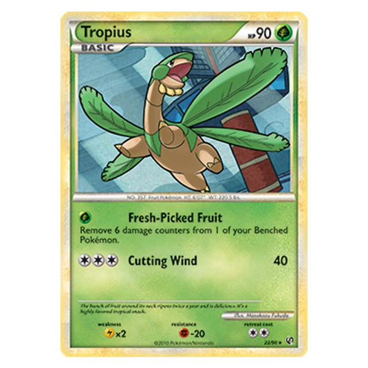 Pokemon - HGSS Undaunted - Tropius - 22/90