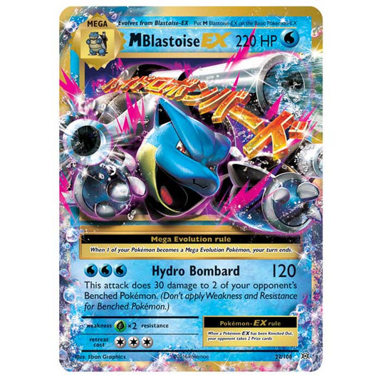 Pokemon - XY Evolutions - M Blastoise EX - 22/108