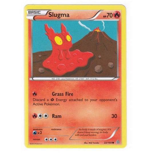 Pokemon - XY Primal Clash - Slugma - 22/160