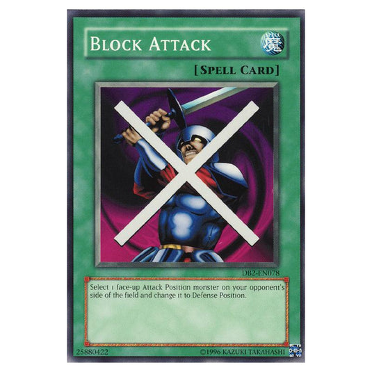 Yu-Gi-Oh! - Dark Beginning 2 - Block Attack (Common) DB2-EN078