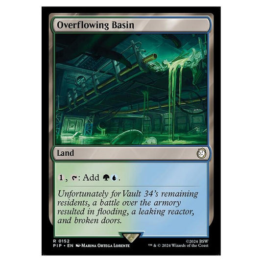 Magic The Gathering - Universes Beyond - Fallout - Overflowing Basin - 0152