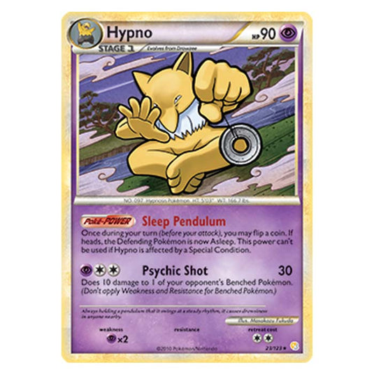 Pokemon - HGSS - Hypno - 23/123