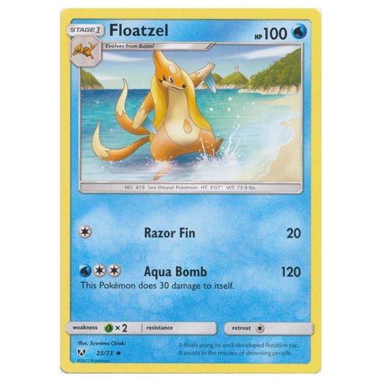 Pokemon - Shining Legends - Floatzel - 23/73