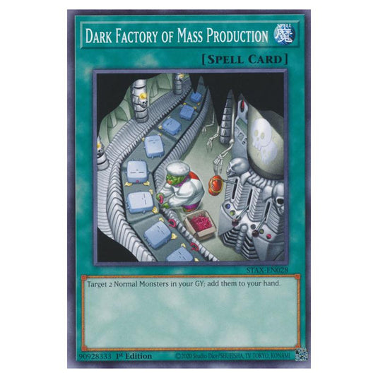 Yu-Gi-Oh! - 2-Player Starter Set - Dark Factory of Mass Production (Common) STAX-EN028