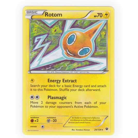 Pokemon - XY - Fates Collide - Rotom - 24/124