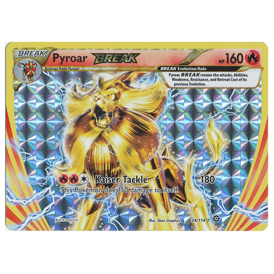 Pokemon - XY - Steam Siege - Pyroar (BREAK) - 24/114