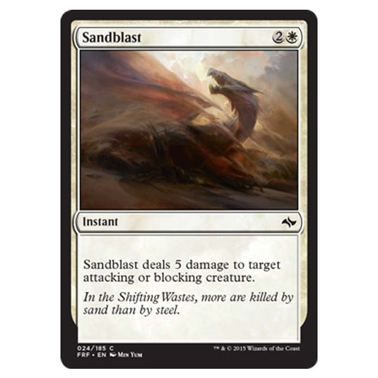 Magic the Gathering - Fate Reforged - Sandblast - 24/185