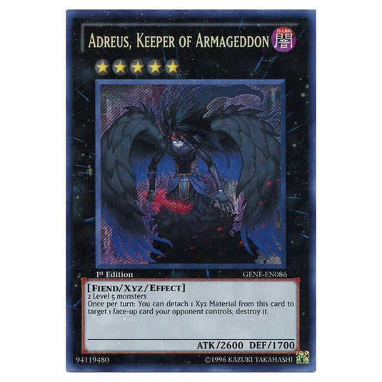 Yu-Gi-Oh! - Generation Force - Adreus, Keeper of Armageddon (Secret Rare) GENF-EN086