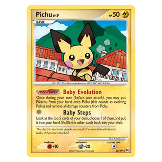 Pokemon - Platinum Arceus - Pichu - 25/99