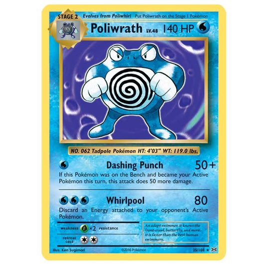 Pokemon - XY Evolutions - Poliwrath - 25/108