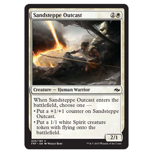 Magic the Gathering - Fate Reforged - Sandsteppe Outcast - 25/185