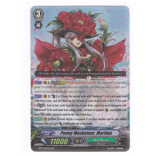 CFV - Blazing Perdition - Peony Musketeer Martina - 25/144