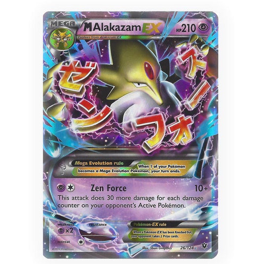 Pokemon - XY - Fates Collide - M Alakazam EX - 26/124