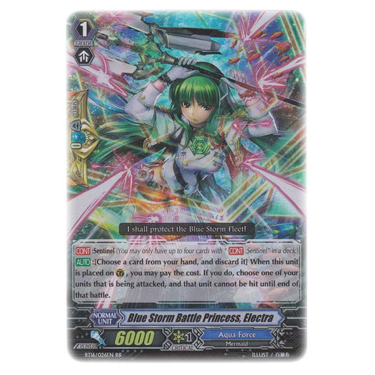 CFV - Legion Of Dragons & Blades - Blue Storm Battle Princess Electra - 26/144