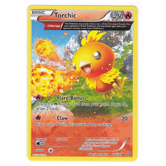 Pokemon - XY Primal Clash - Torchic - 26/160