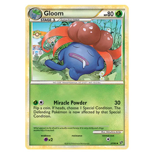 Pokemon - HGSS Undaunted - Gloom - 27/90