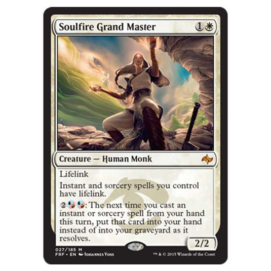 Magic the Gathering - Fate Reforged - Soulfire Grand Master - 27/185