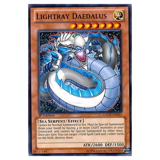 Yu-Gi-Oh! - Galactic Overlord - Lightray Daedalus (Common) GAOV-EN033