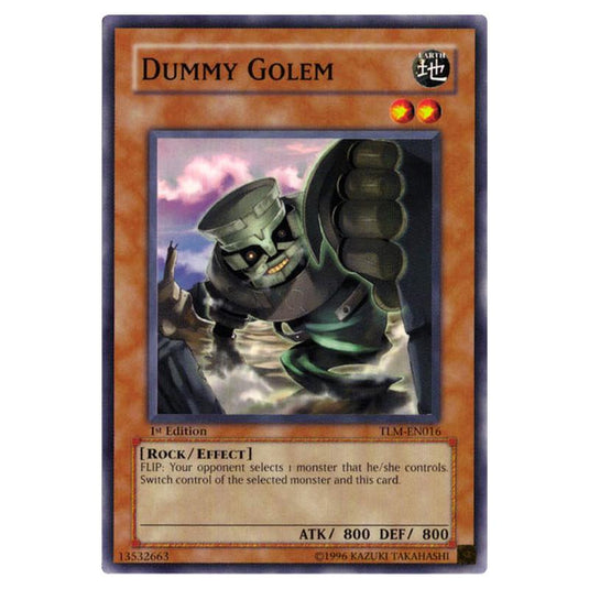 Yu-Gi-Oh! - The Lost Millennium - Dummy Golem (Common) TLM-EN016
