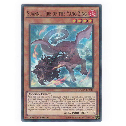 Yu-Gi-Oh! - Duelist Alliance - Suanni, Fire of the Yang Zing - 28/99