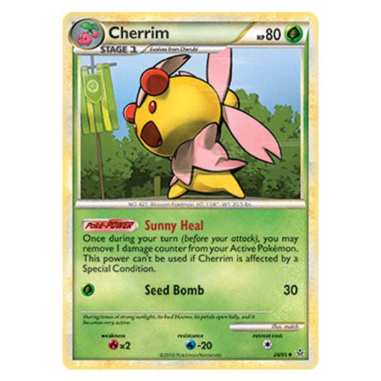 Pokemon - HGSS - Unleashed - Cherrim 28/95