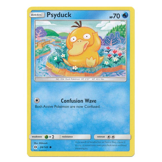 Pokemon - Sun & Moon - Base Set - Psyduck - 28/149