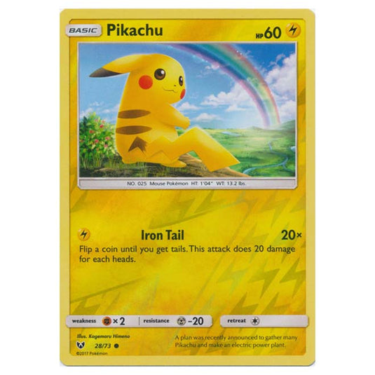 Pokemon - Shining Legends - (Reverse Holo) - Pikachu - 28/73