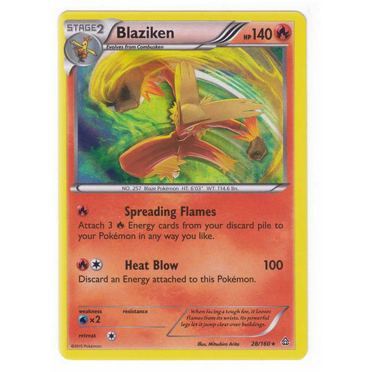 Pokemon - XY Primal Clash - Blaziken - 28/160