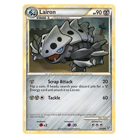 Pokemon - HGSS Undaunted - Lairon - 29/90