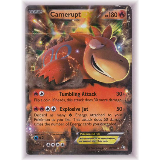 Pokemon - XY Primal Clash - Camerupt EX - 29/160