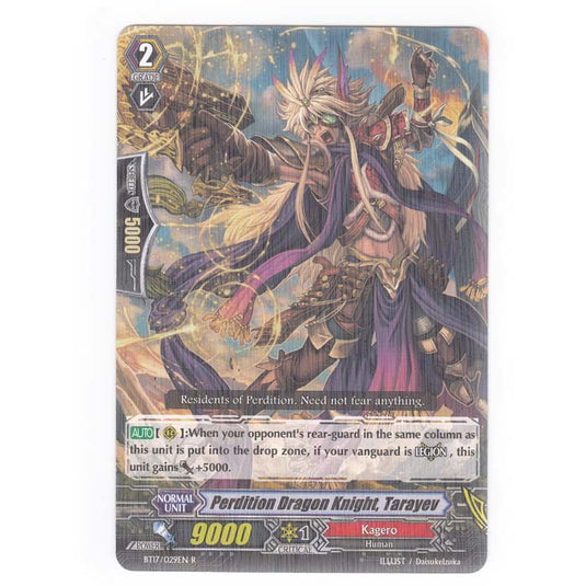 CFV - Blazing Perdition - Perdition Dragon Knight Tarayev - 29/144