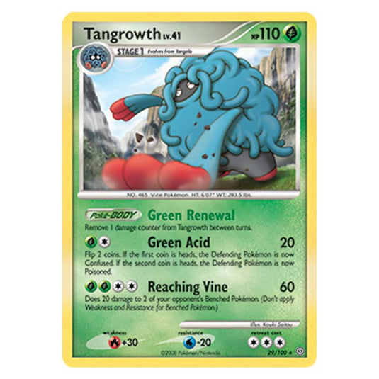 Pokemon - Diamond And Pearl Stormfront - Tangrowth - 29/100