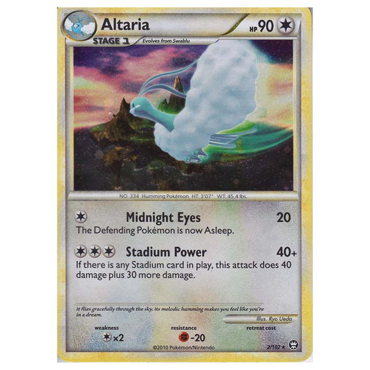 Pokemon - HGSS - Triumphant - Altaria 2/102