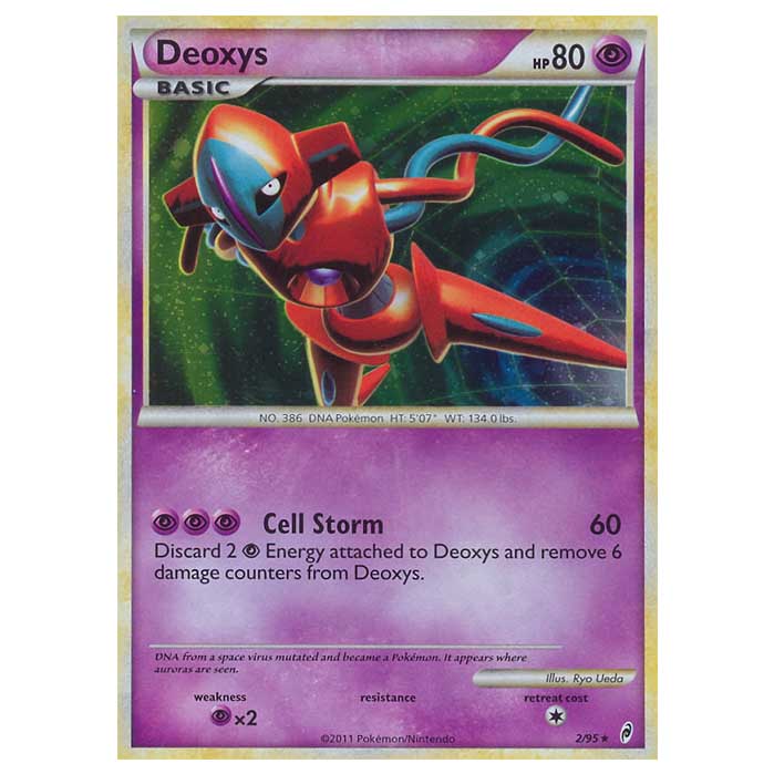 Pokemon - Call of Legends - Deoxys 2/95 Pokemon - Call of Legends - Deoxys 2/95