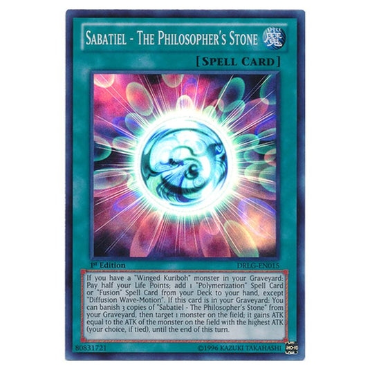 Yu-Gi-Oh! - Dragons of Legend - Sabatiel - The Philosopher\\'s Stone (Super Rare) DRLG-EN015