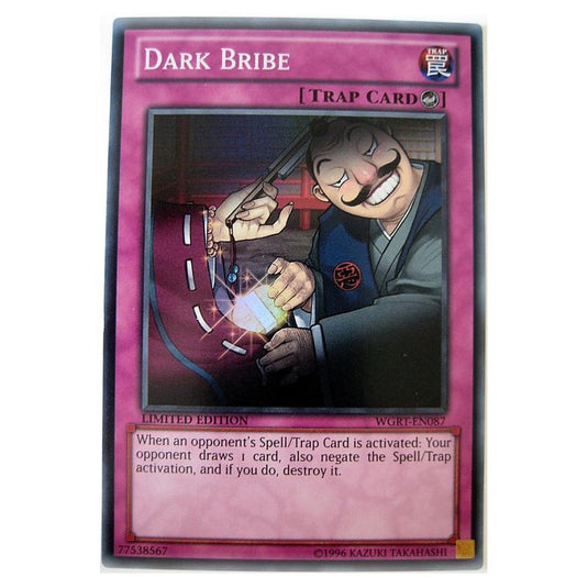 Yu-Gi-Oh! - War of the Giants Reinforcements - Dark Bribe (Super Rare) WGRT-EN087
