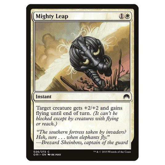 Magic The Gathering - Magic Origins - Mighty Leap - 26/272 (Foil)