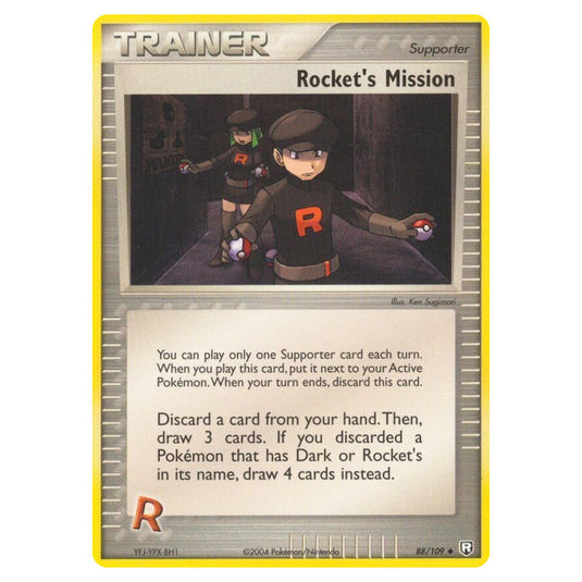 Pokemon - EX Team Rocket Returns - Rocket's Mission - 088/109