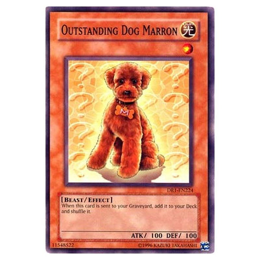 Yu-Gi-Oh! - Dark Revelation Volume 1 - Outstanding Dog Marron (Common) Yu-Gi-Oh! - Dark Revelation Volume 1 - Outstanding Dog Marron (Common)