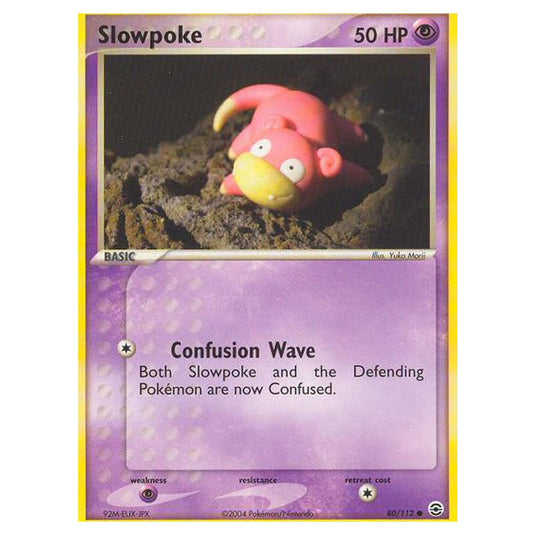 Pokemon - EX Series - FireRed & LeafGreen - Slowpoke - 80/112