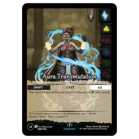 Genesis Battle of Champions - Welcome to Jaelara - Aura Transmutation (Common) J2030