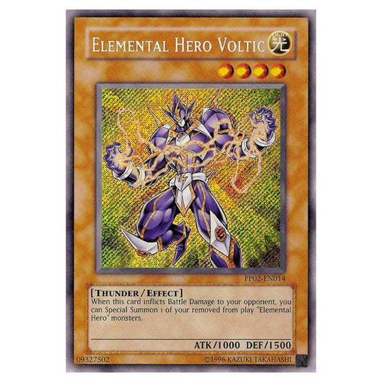 Yu-Gi-Oh! - Premium Pack 2 (TCG) - Elemental HERO Voltic (Secret Rare) PP02-EN014