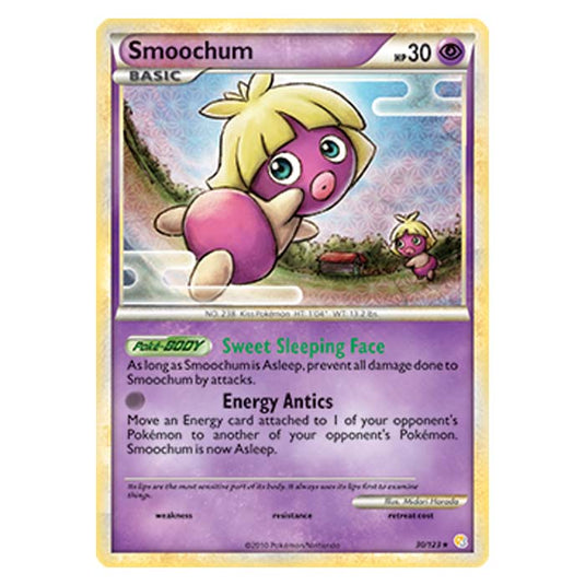 Pokemon - HGSS - Smoochum - 30/123