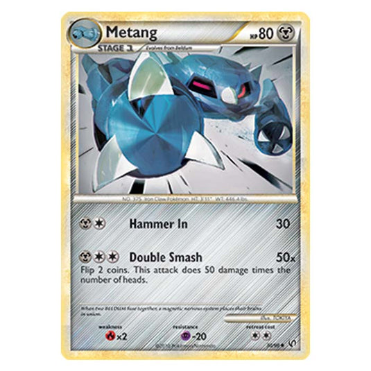 Pokemon - HGSS Undaunted - Metang - 30/90