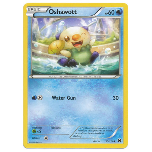 Pokemon - XY - Steam Siege - Oshawott - 30/114