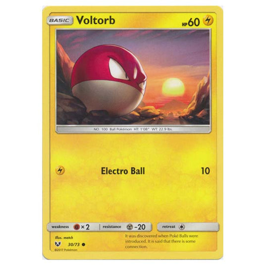 Pokemon - Shining Legends - Voltorb - 30/73