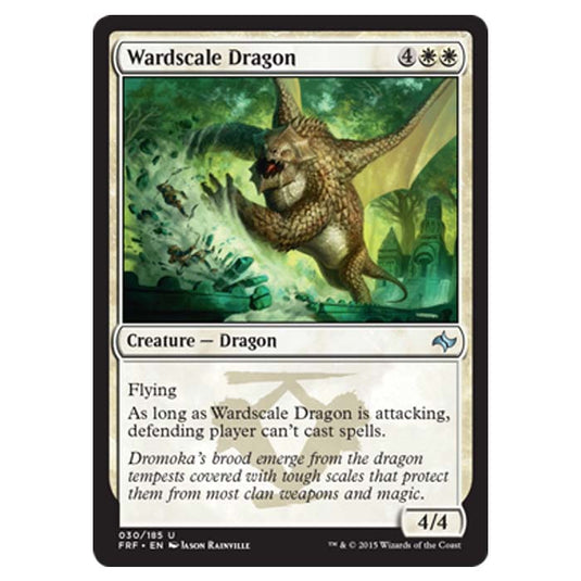 Magic the Gathering - Fate Reforged - Wardscale Dragon - 30/185