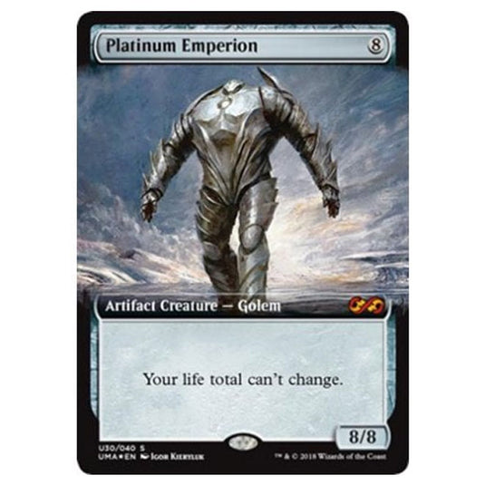 Magic The Gathering - Ultimate Masters - Platinum Emperion - 30/40 (Box Topper Promo)