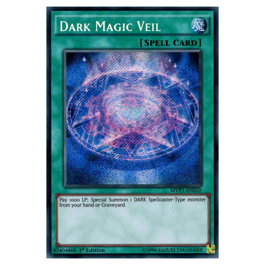 Yu-Gi-Oh! - Yu-Gi-Oh! The Dark Side of Dimensions Movie Pack Secret Edition - Dark Magic Veil (Secret Rare) MVP1-ENS19